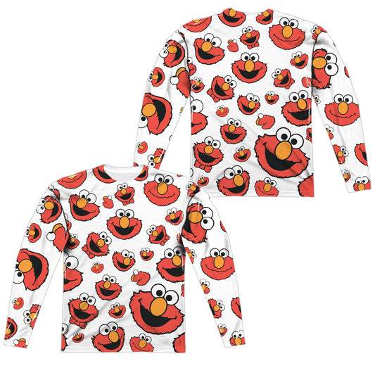 SESAME STREET/ELMO FACE PATTERN (FRONT/BACK PRINT)