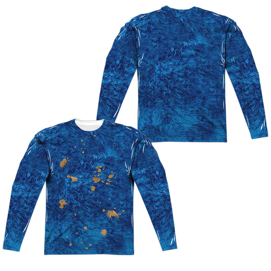 SESAME STREET/COOKIE MOSTER COSTUME (FRONT/BACK PRINT)