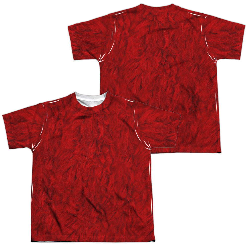 SESAME STREET/ELMO COSTUME (FRONT/BACK PRINT)