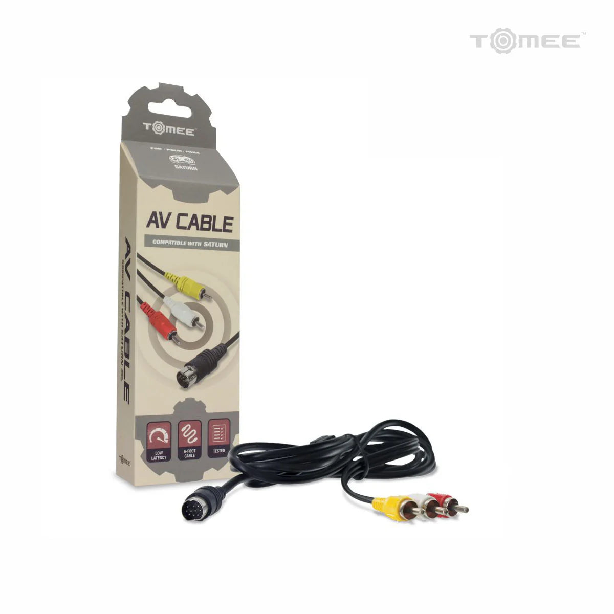Sega Saturn AV Cable - Tomee