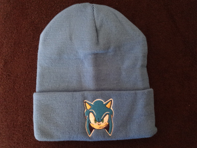 Sonic Big Face EMB Cuff Beanie