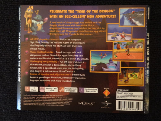 Spyro Year Of the Dragon