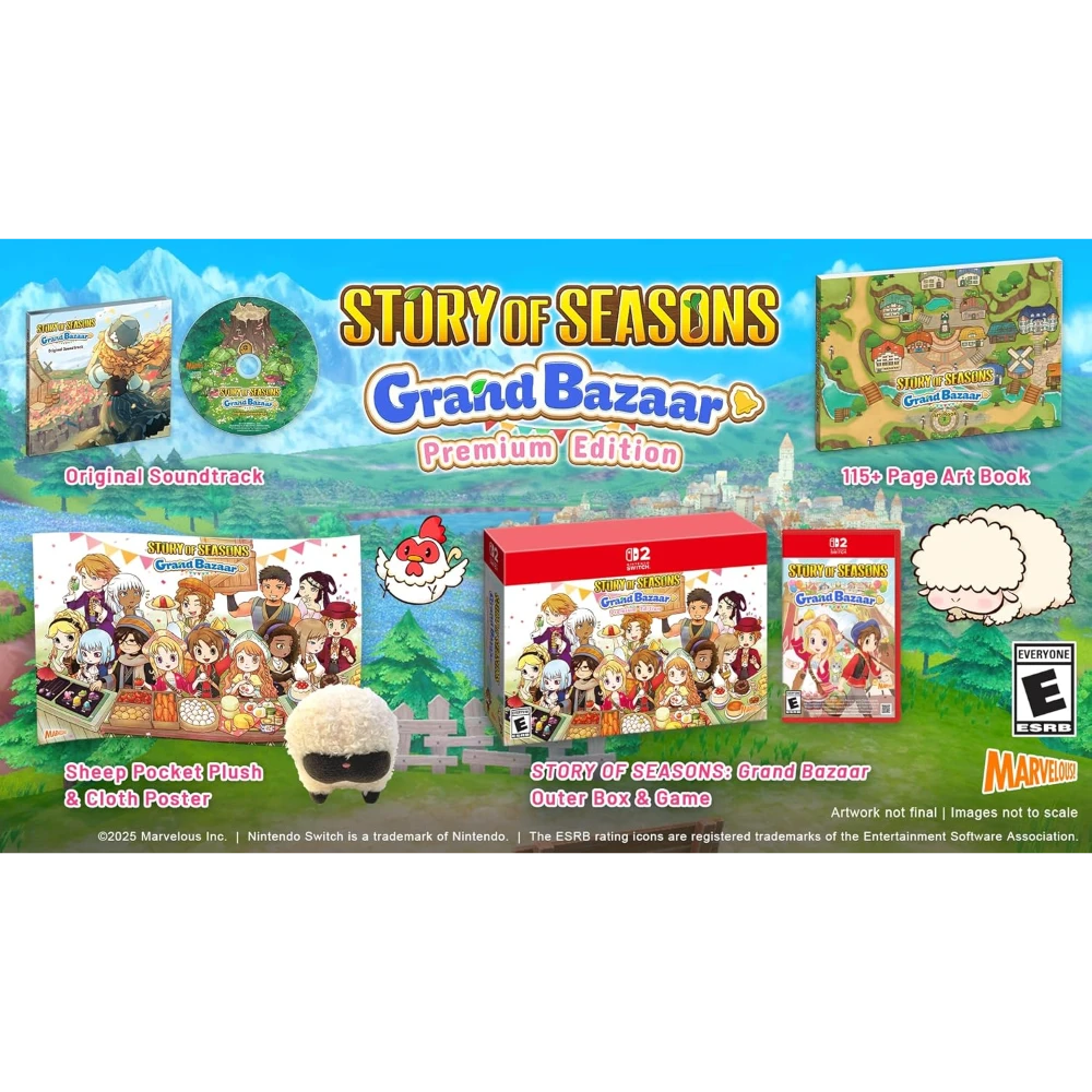 Story of Seasons: Grand Bazaar: Premium Edition - Switch 2
