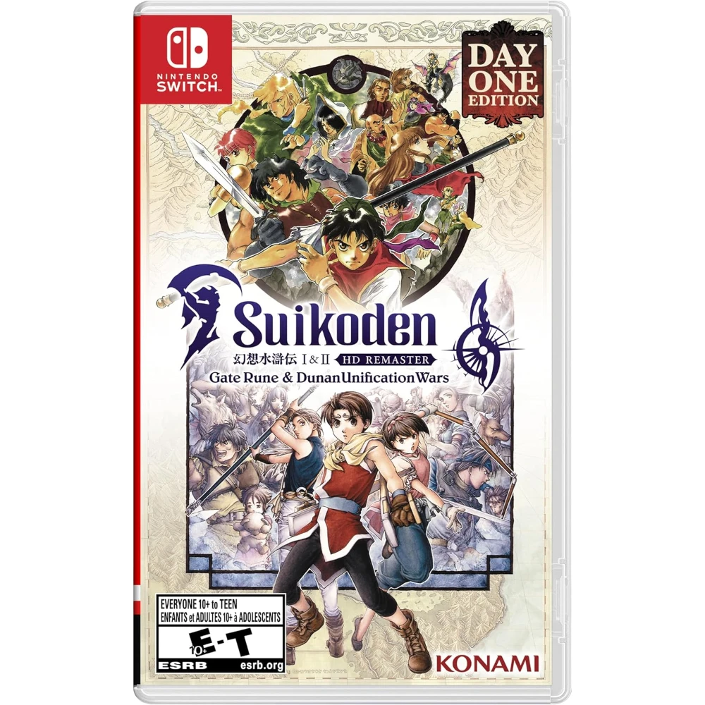 Suikoden I & II Remastered - Switch
