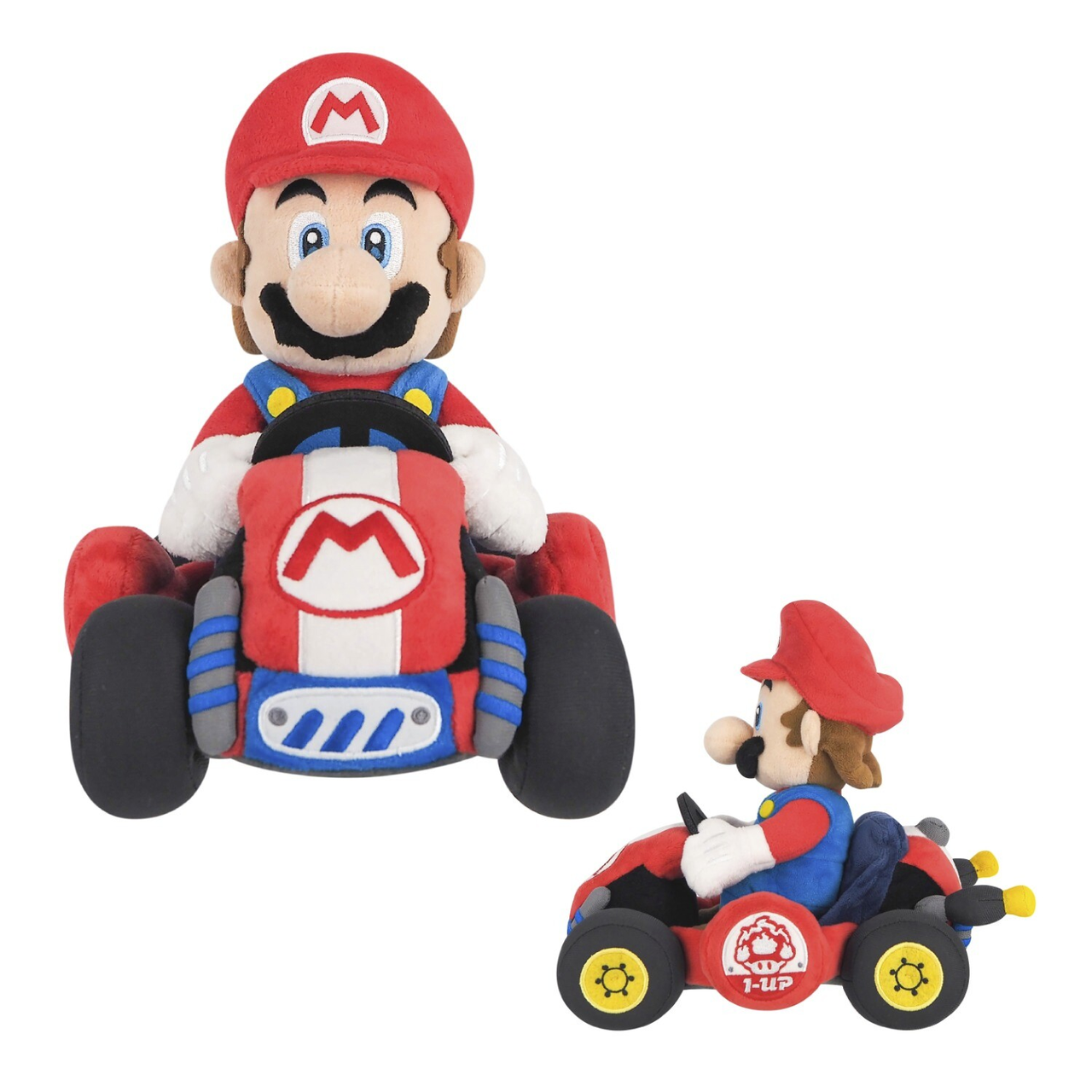 Super Mario Plush: Mario Kart World Mario: 9-inch - Little Buddy