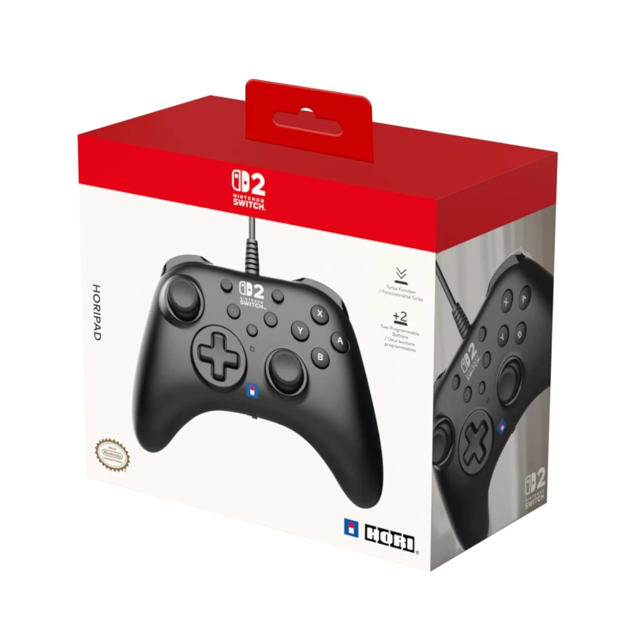 Switch 2 HORIPAD Turbo: Black - HORI
