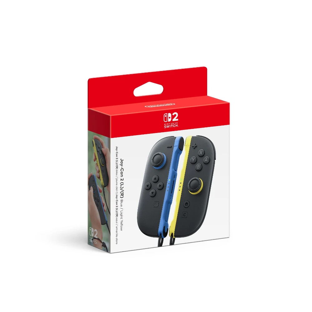 Switch 2 Joy-Con 2 Controllers (L)/(R): Blue / Light Yellow - Nintendo