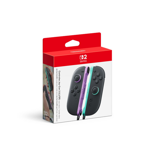 Switch 2 Joy-Con 2 (L)/(R): Light Purple / Light Green - Nintendo