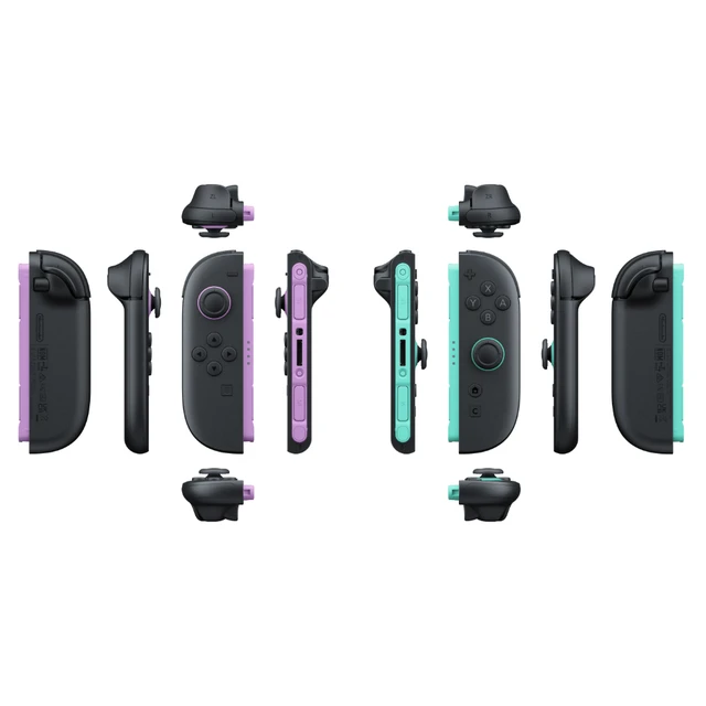 Switch 2 Joy-Con 2 (L)/(R): Light Purple / Light Green - Nintendo