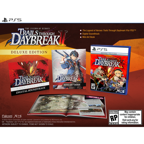 Legend of Heroes: Trails through Daybreak II: Deluxe Edition - PS5