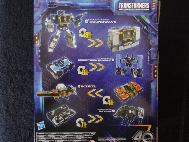 Transformers Legacy United Voyager G1 Universe Soundwave