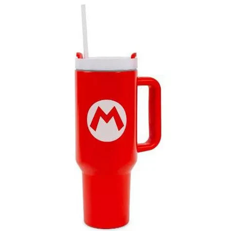 Tumbler (40 oz): Super Mario: Mario Icon - Pyramid America
