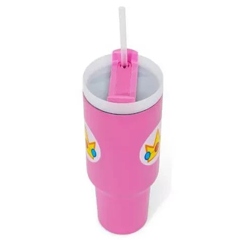 Tumbler (40 oz): Super Mario: Peach Icon - Pyramid America