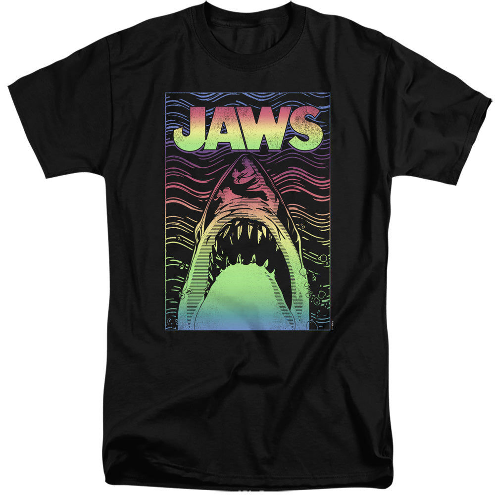 JAWS/NEON LINE ART POSTER