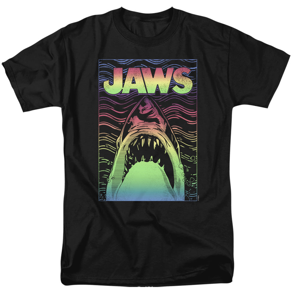 JAWS/NEON LINE ART POSTER