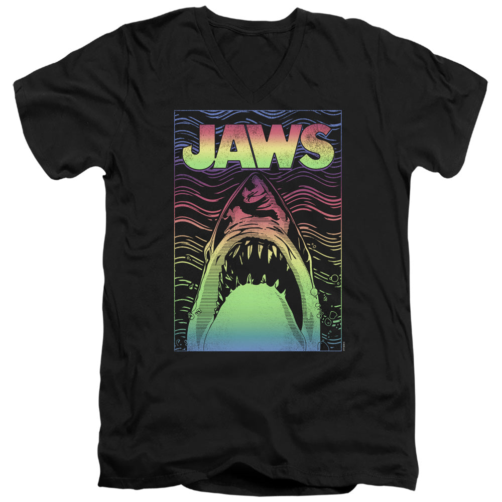 JAWS/NEON LINE ART POSTER