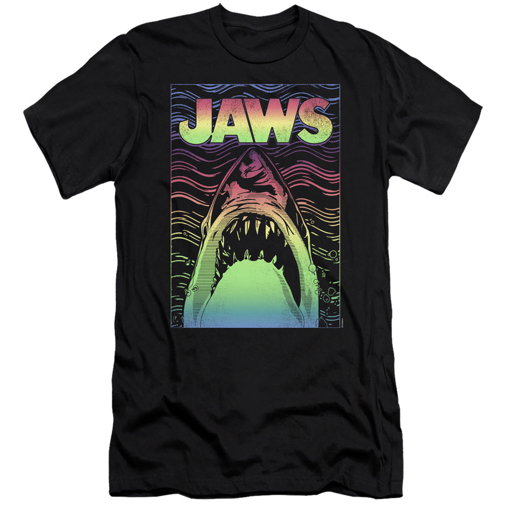 JAWS/NEON LINE ART POSTER
