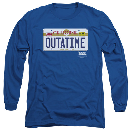 BACK TO THE FUTURE/OUTATIME PLATE