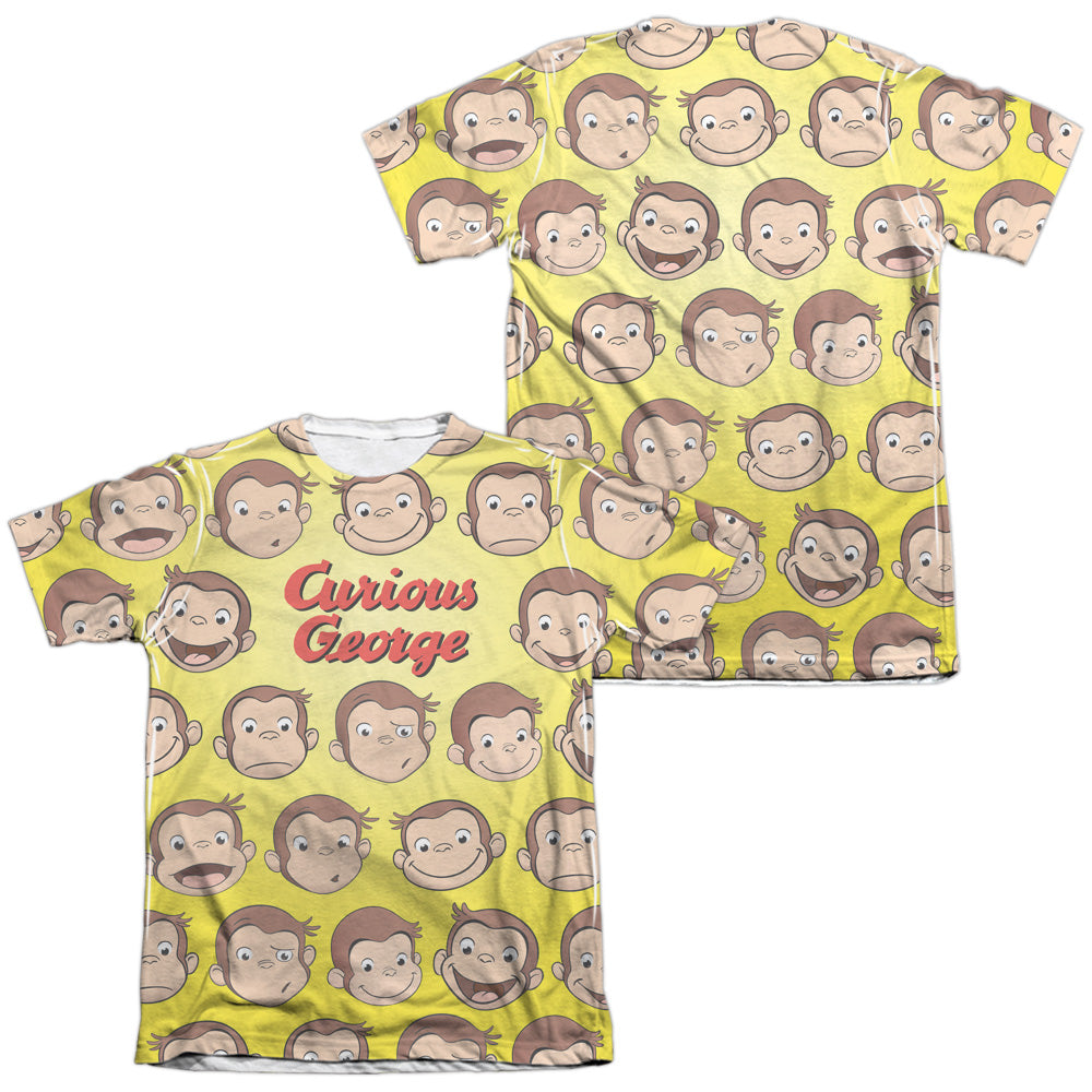 CURIOUS GEORGE/CURIOUS FACES (FRONT/BACK PRINT)