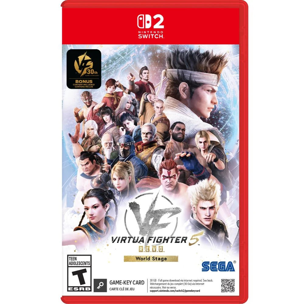 Virtua Fighter 5 R.E.V.O. World Stage 30th Anniversary Edition - Switch 2 (Game-Key Card)