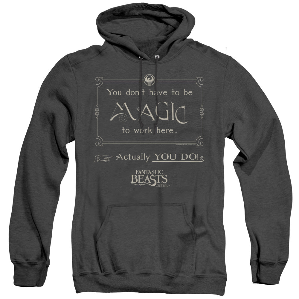 FANTASTIC BEASTS/MAGIC TO WORK HERE