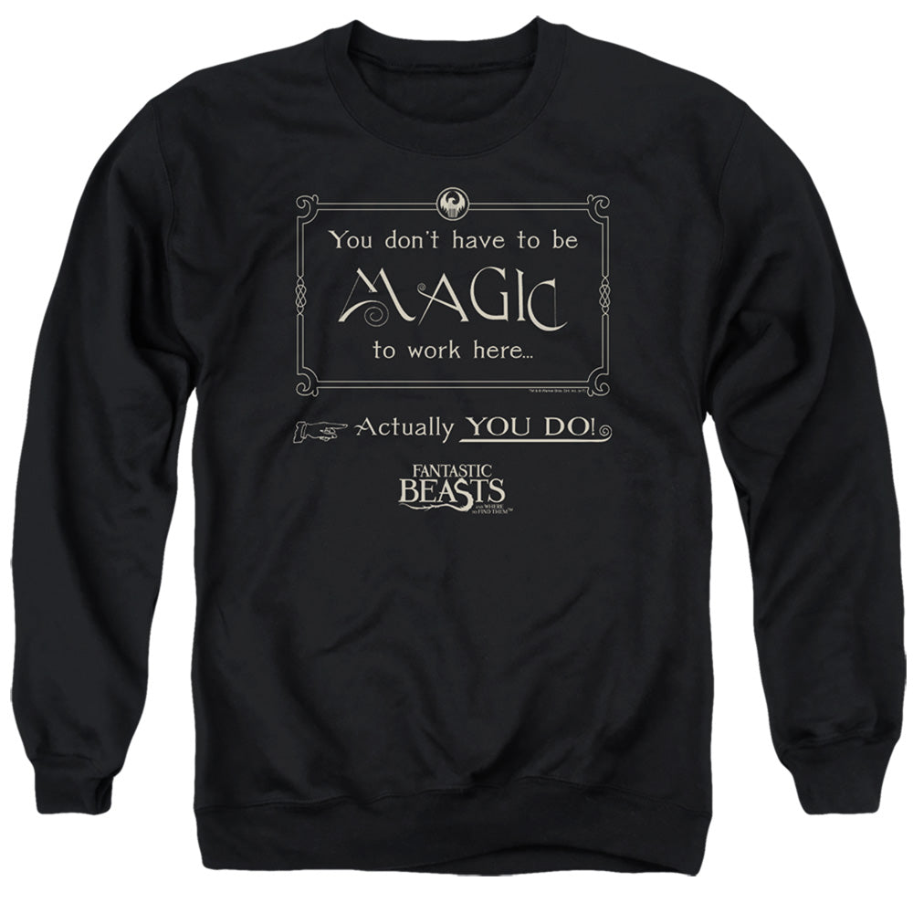 FANTASTIC BEASTS/MAGIC TO WORK HERE