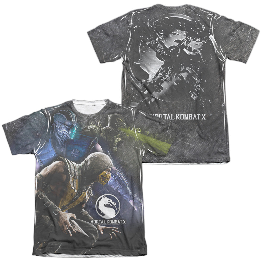 MORTAL KOMBAT X/THREE OF A KIND (FRONT/BACK PRINT)