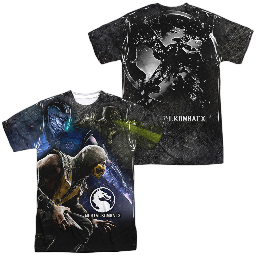 MORTAL KOMBAT X/THREE OF A KIND (FRONT/BACK PRINT)