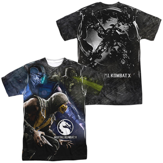 MORTAL KOMBAT X/THREE OF A KIND (FRONT/BACK PRINT)