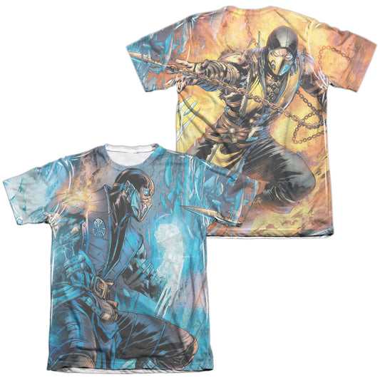 MORTAL KOMBAT/KOMBAT COMIC (FRONT/BACK PRINT)