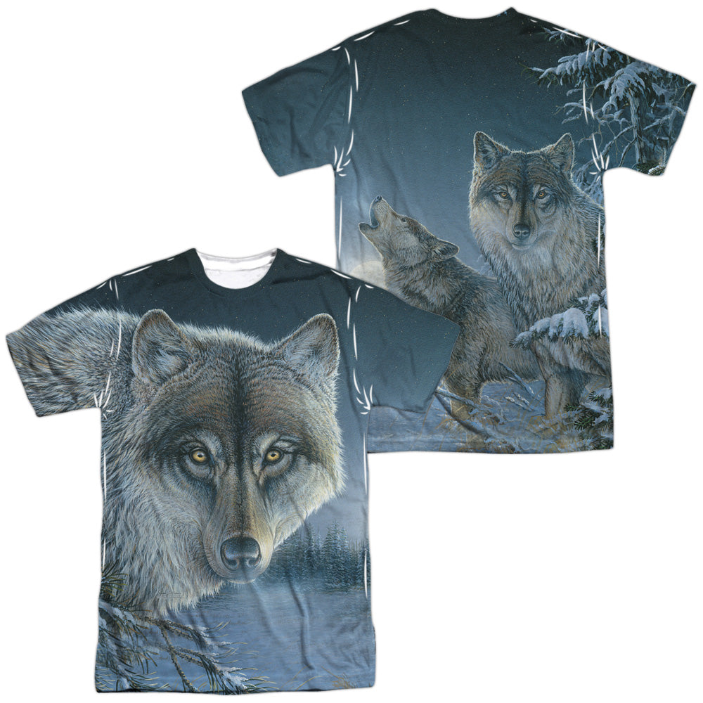 WILD WINGS/MIDNIGHT WOLVES (FRONT/BACK PRINT)