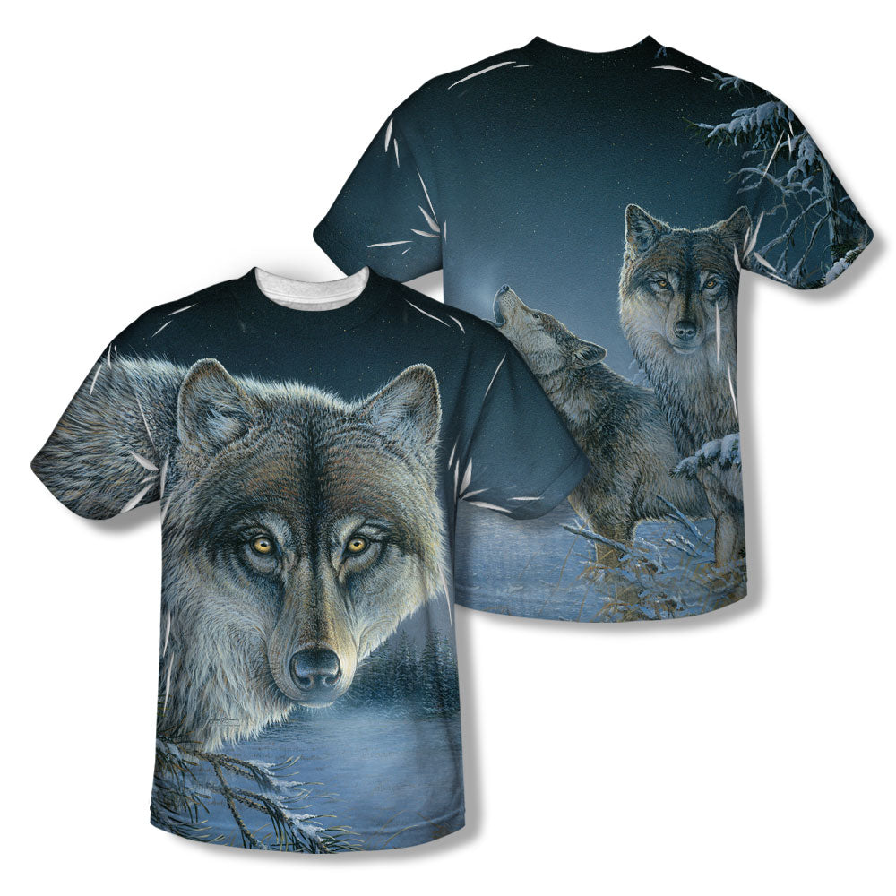 WILD WINGS/MIDNIGHT WOLVES (FRONT/BACK PRINT)