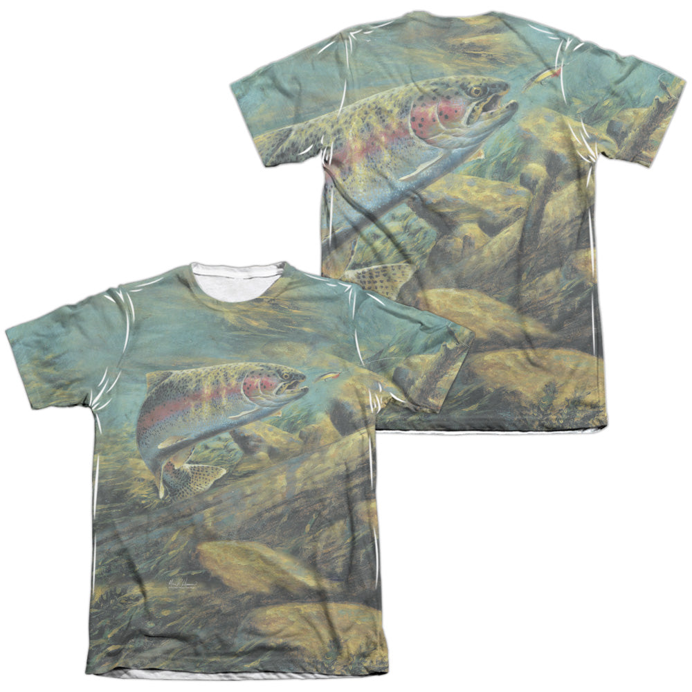 WILD WINGS/RAINBOW TROUT (FRONT/BACK PRINT)
