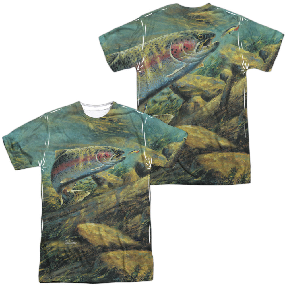 WILD WINGS/RAINBOW TROUT (FRONT/BACK PRINT)