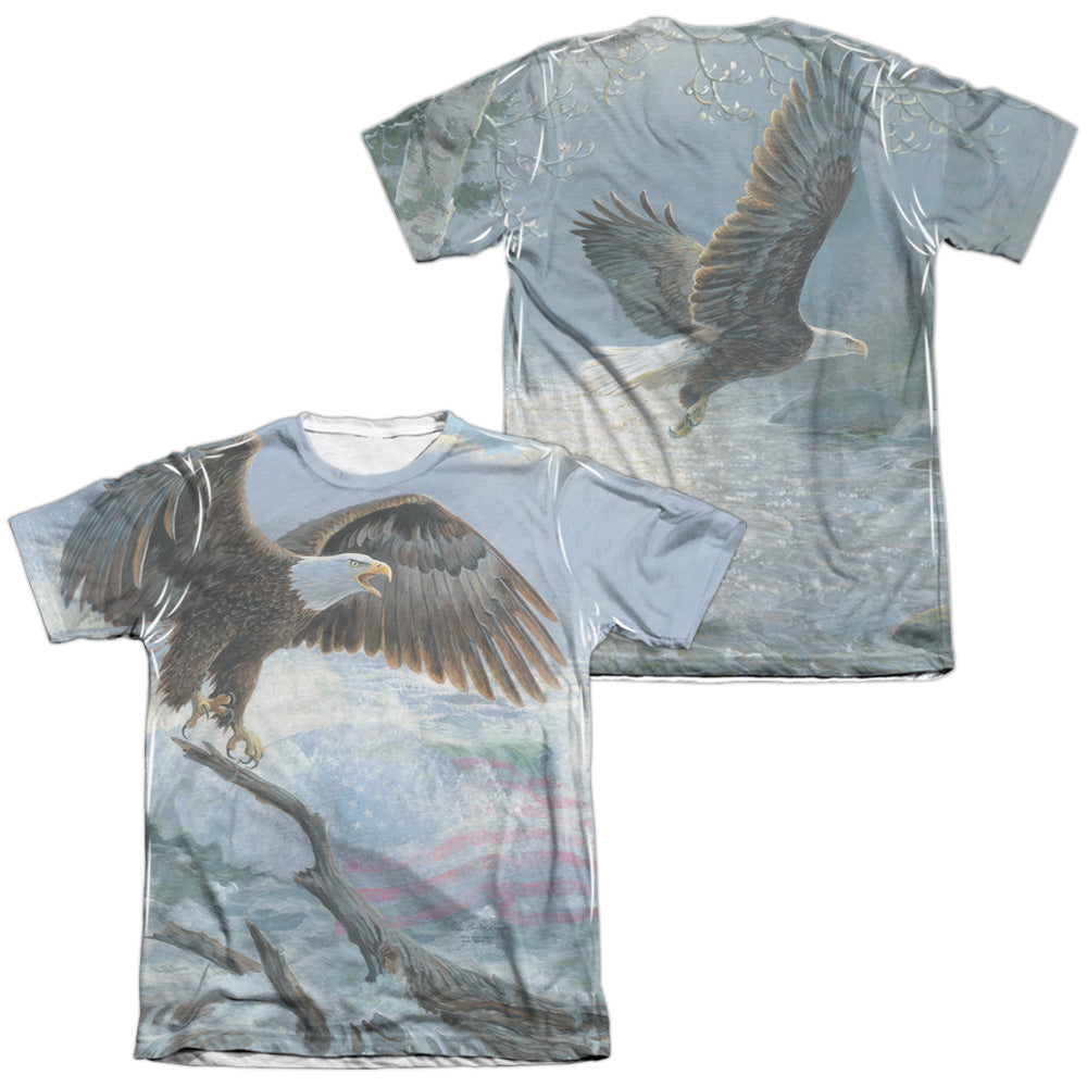 WILD WINGS/AMERICAN EAGLE (FRONT/BACK PRINT)