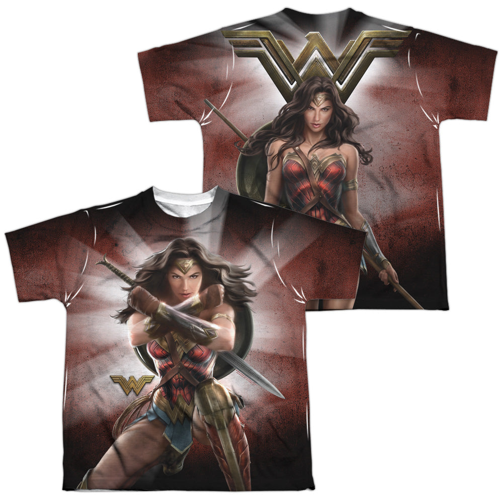 WONDER WOMAN MOVIE/PROTECTOR OF HUMANITY (FRONT/BACK PRINT)
