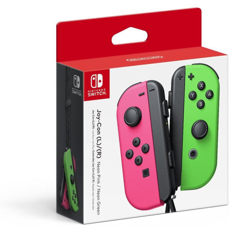Switch Joy-Con (L/R) - Neon Pink & Green