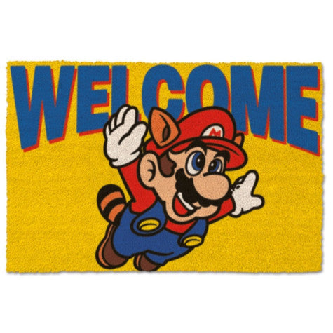 Door Mat: Nintendo - Super Mario "Welcome"