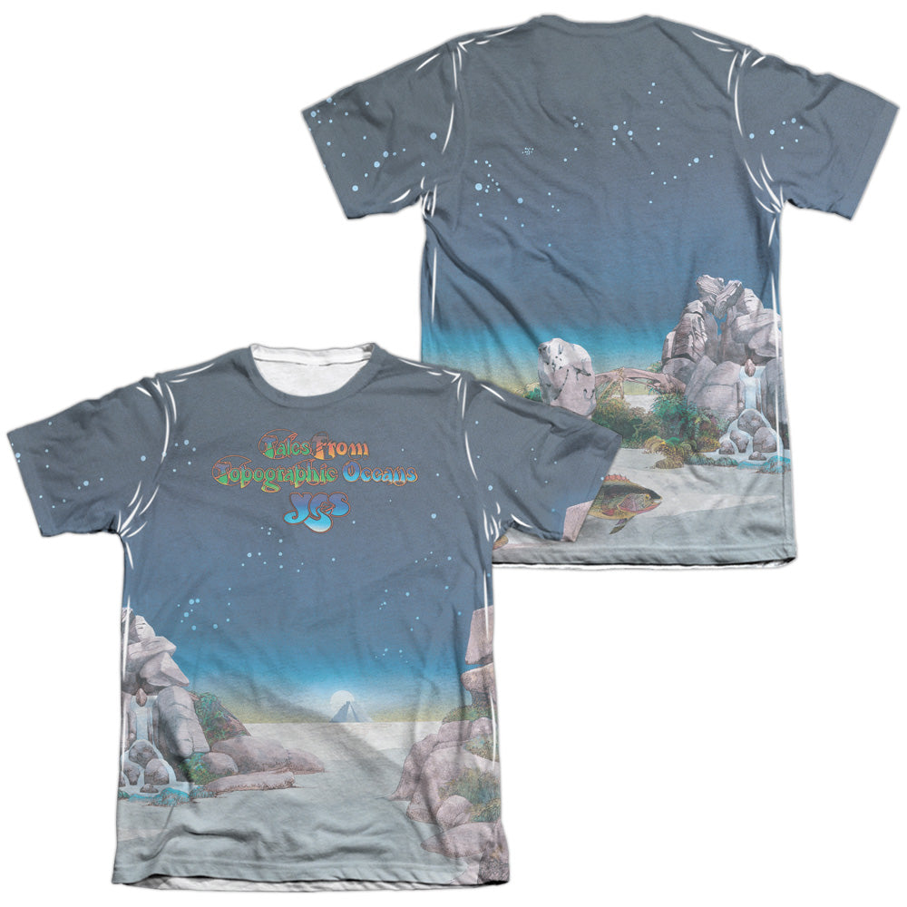 YES/TOPOGRAPHIC OCEANS (FRONT/BACK PRINT)