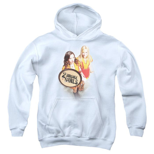 2 Broke Girls Max & Caroline Youth Hooded Sweatshirt
