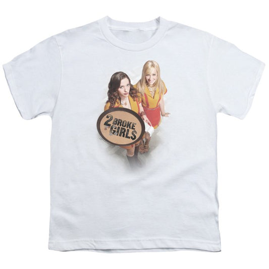 2 Broke Girls Max & Caroline Youth Short Sleeve