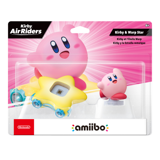 amiibo: Kirby Air Riders Series - Kirby & Warp Star