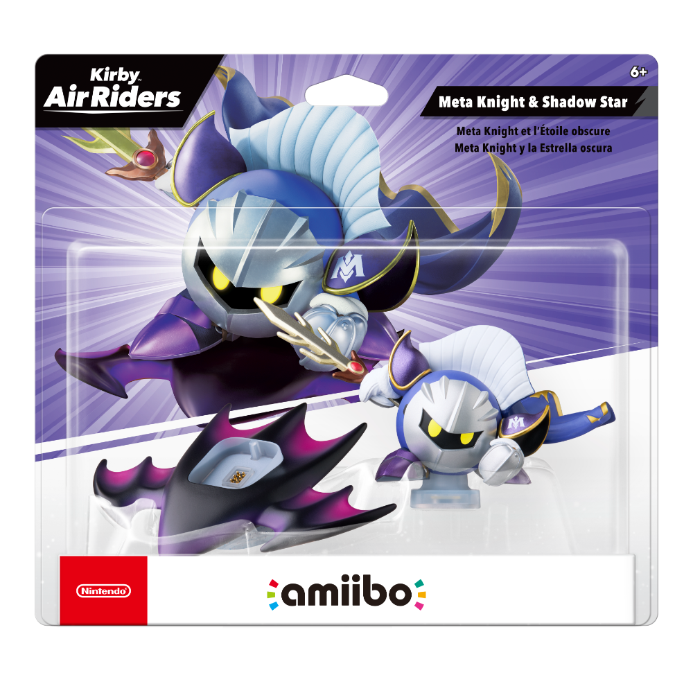 amiibo: Kirby Air Riders Series - Meta Knight & Shadow Star