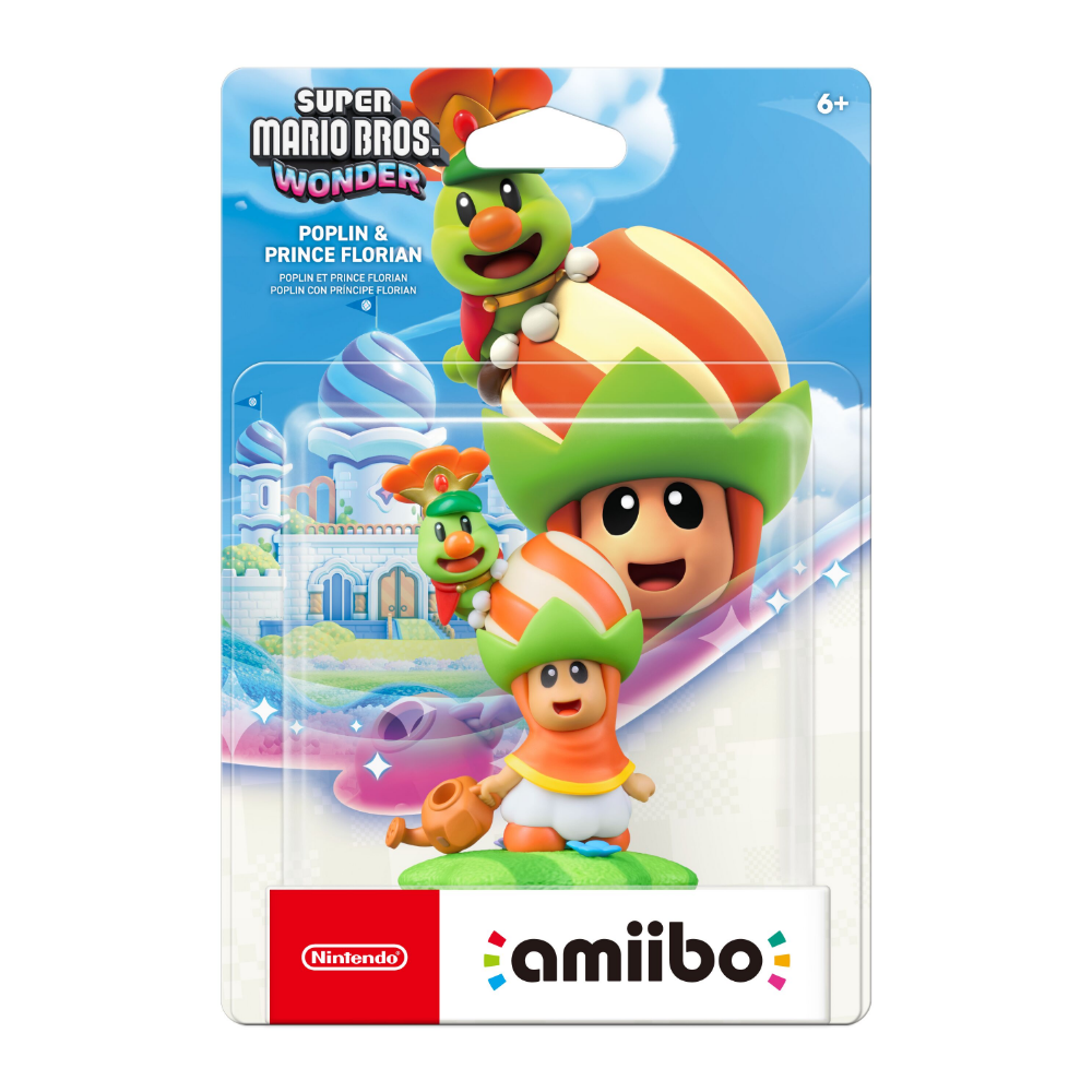 amiibo: Super Mario Bros Wonder Series - Poplin & Prince Florian