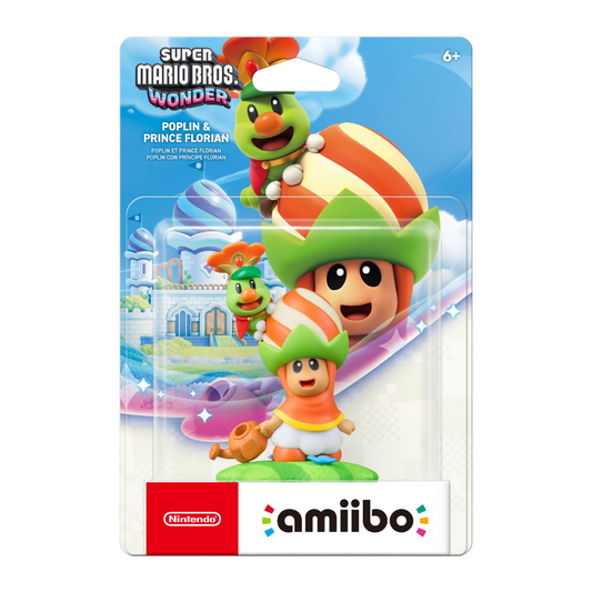 amiibo: Super Mario Bros Wonder Series - Poplin & Prince Florian