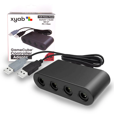 Gamecube 4-Port Controller Adapter - xyab
