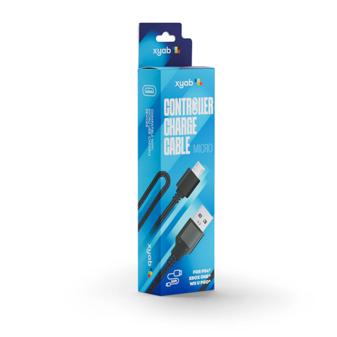 Micro USB Charge Cable: PS4 / Xbox One - xyab