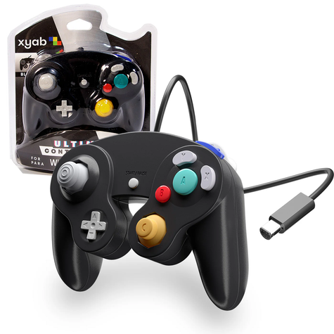 Gamecube Controller: Black - XYAB
