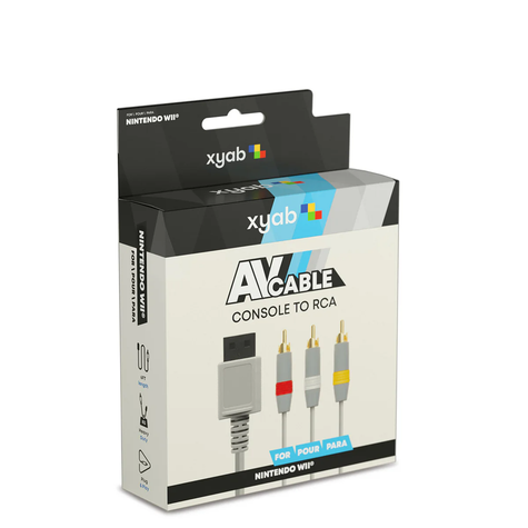 Wii / Wii U AV Cable - XYAB