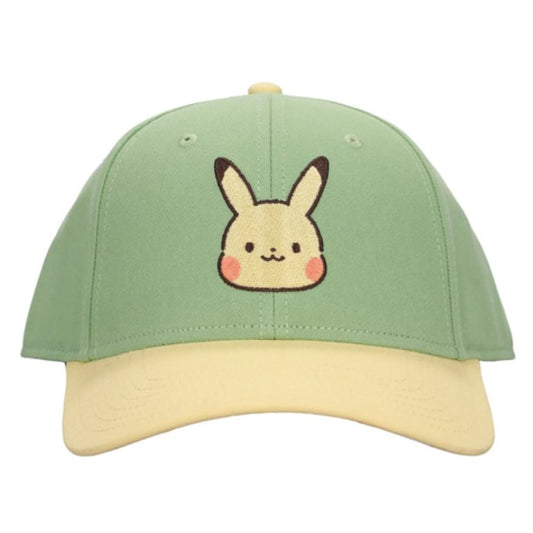Hat Snapback: Pokemon - Pikachu (Green)